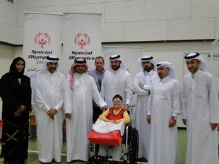 زيارة الاولمبياد الخاص القطري لمدرسة ابن الهيثم